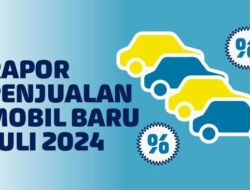 INFOGRAFIS: Rapor Penjualan Mobil Baru Juli 2024