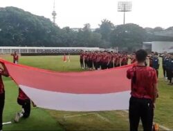 Timnas Indonesia U-20 Upacara 17 Agustus dengan Khidmat