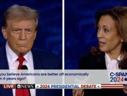 Kamala Harris Jabarkan ‘Daftar Dosa’ Trump di Debat Pilpres AS