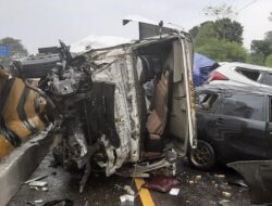 Kecelakaan Beruntun Tol Cipularang KM92, Sopir Truk Diamankan