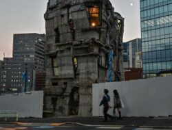 Kepincut Cantiknya Gedung Reyot di Tokyo