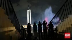 Warga Nikmati Taman Lapangan Banteng Kini Buka 24 Jam