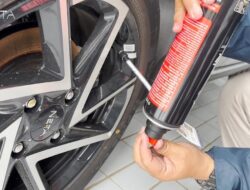 Mobil Listrik Tak Bawa Ban Cadangan, Begini Cara Pakai Tire Repair Kit