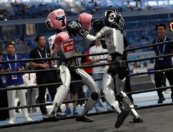 Ragam Aksi Memukau Robot di Olimpiade Humanoid Pertama di China