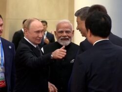 VIDEO: Momen Keakraban Putin-Xi Jinping-Narendra Modi di KTT SCO