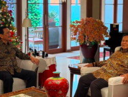 Hari Natal, Prabowo dan Didit Sambangi Rumah Luhut