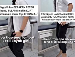 Lompat Kecil Ternyata Bantu Bangun Kepadatan Tulang, Ini Caranya : Okezone Women