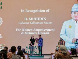 Tegaskan Komitmen Pembangunan Inklusif, Gubernur Kalimantan Selatan Raih Penghargaan Pemberdayaan Perempuan
