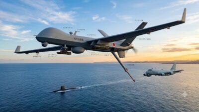 Kawasaki dan Airbus Kembangkan Drone Anti-Kapal Selam